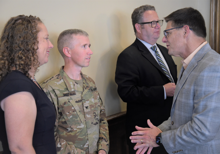 COL Sapp Takes Command Of U S Army Garrison Fort George G Meade 