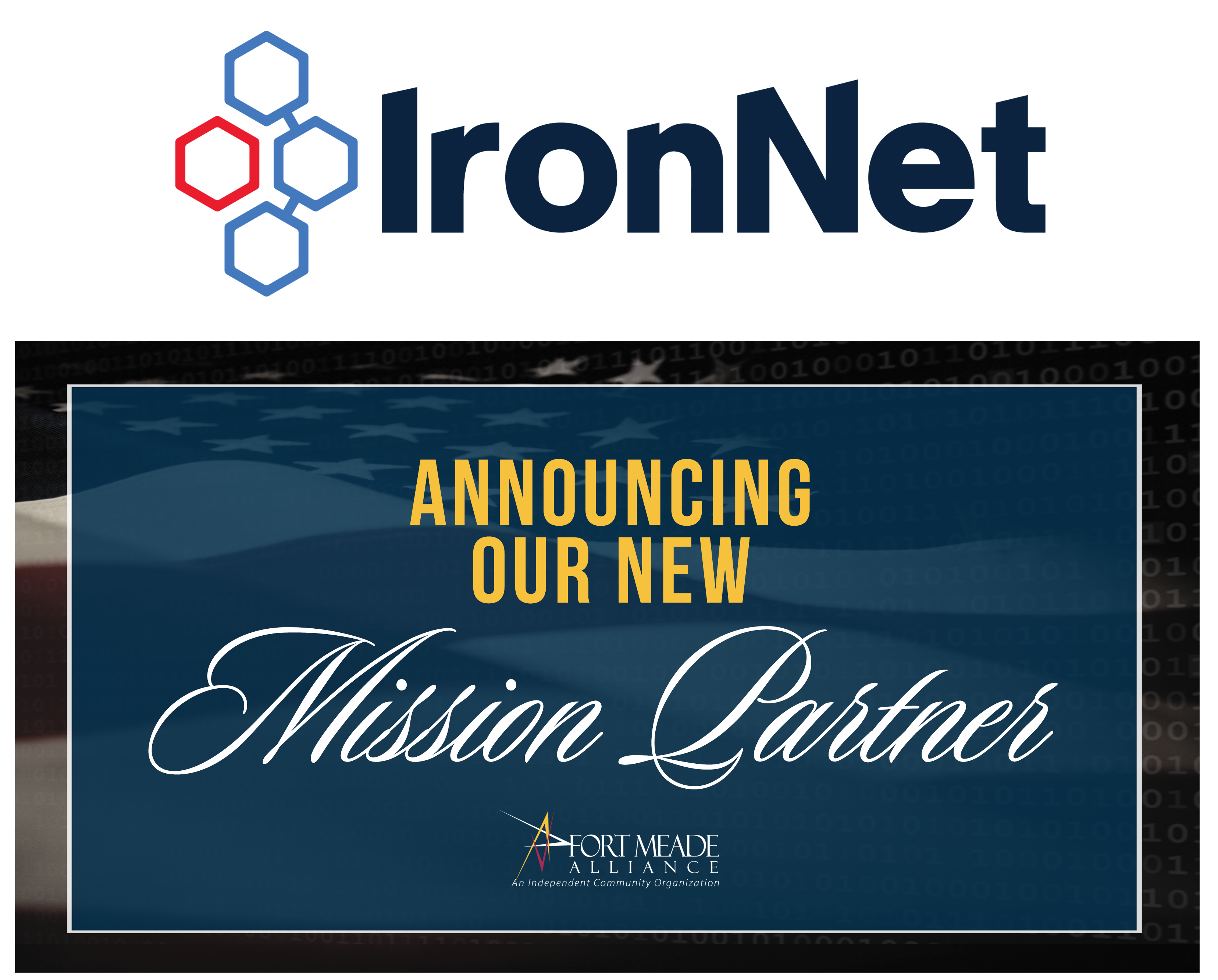 FMA New Partners Annc Graphic IRONNET